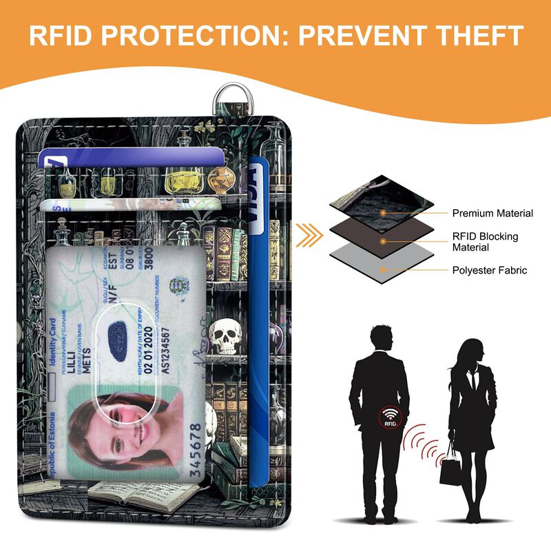 Billetera Seavilia Rfid Delgada Para Mujer image number null
