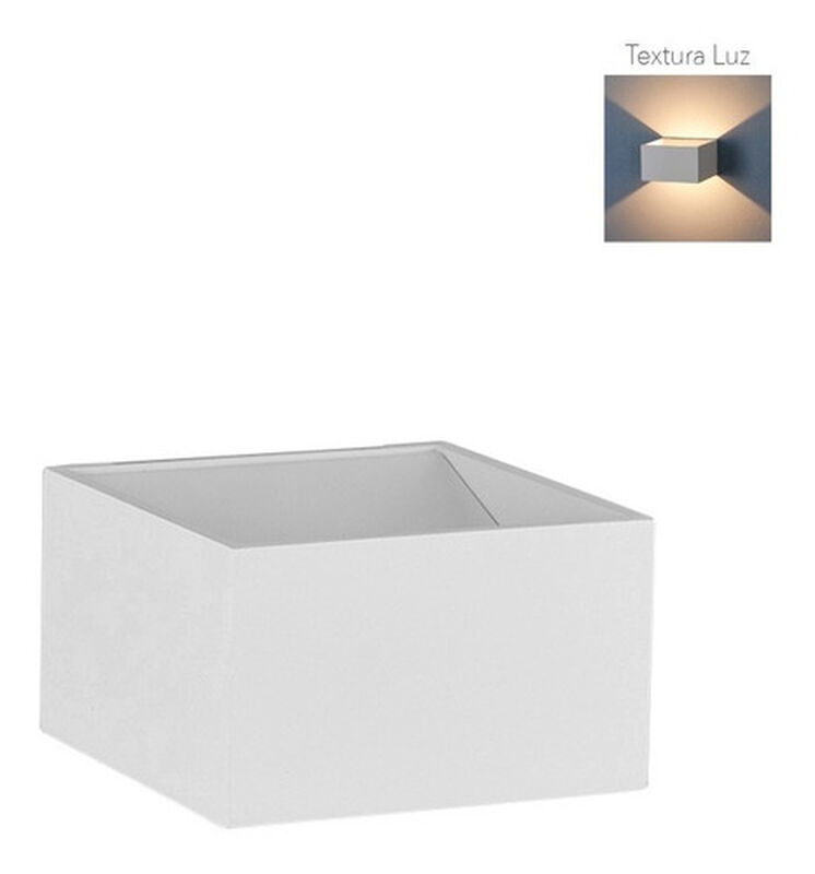 Lampara  Sobreponer Muro Blanco 55w Luz Suave C... image number null