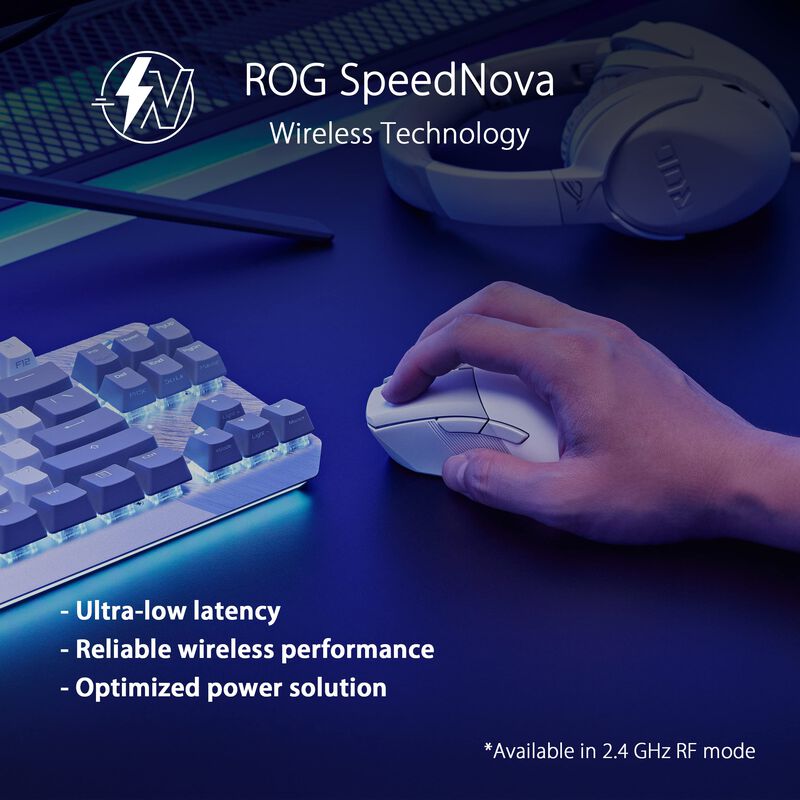 Rat&oacute;n para Juegos ASUS ROG Gladius III Inal&aacute;mbr... image number null