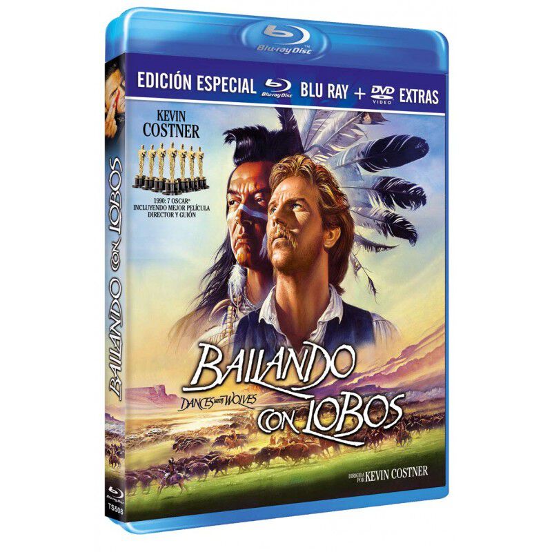 Bailando Con Lobos Bd+ Dvd. Extras 1990 Dances ... image number null