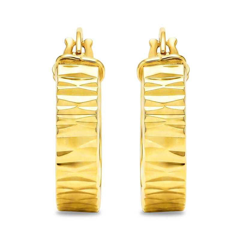 Arracadas 2begold Amarillo Diamantado (925+1/10... image number null