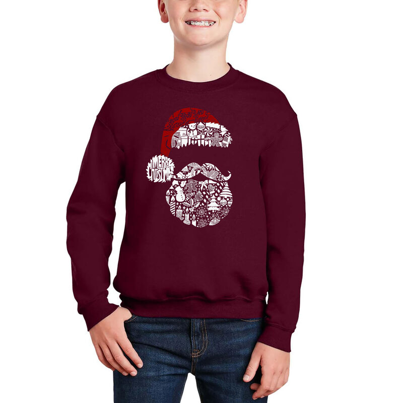Sudadera De Cuello Redondo Word Art Para Ni&ntilde;o -... image number null