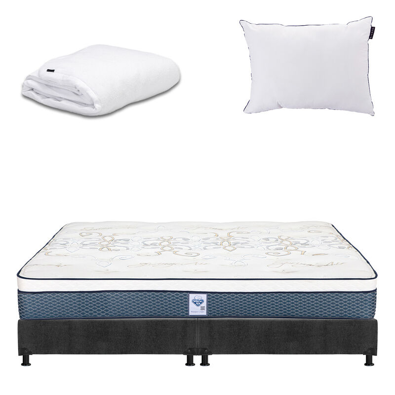 Colch&oacute;n King Size Cantabria + Box + Almohada On... image number null