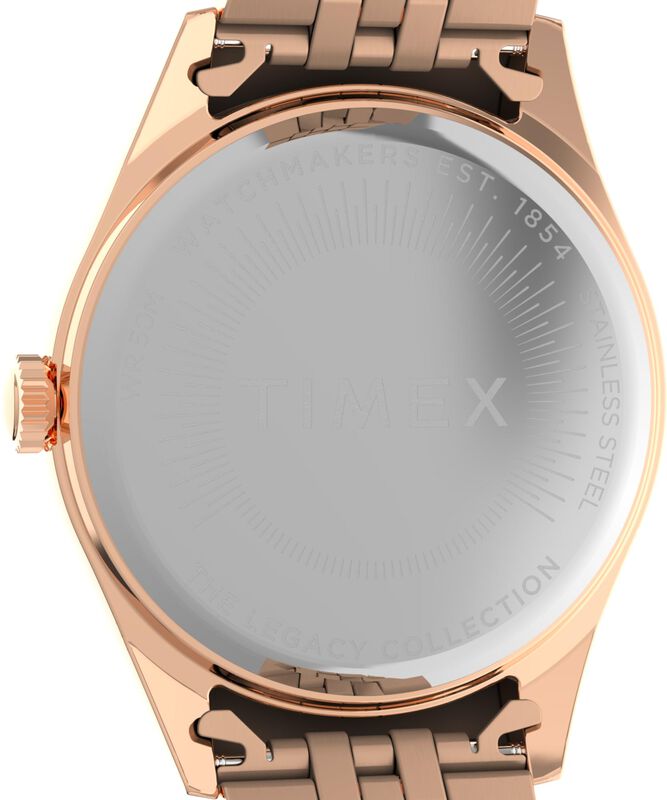 Reloj Timex Legacy 36mm Oro Rosa Esfera Blanca ... image number null