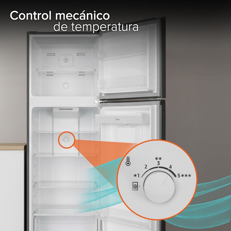 Refrigerador 12 Pies  Top Mount 334 L White Wes... image number null