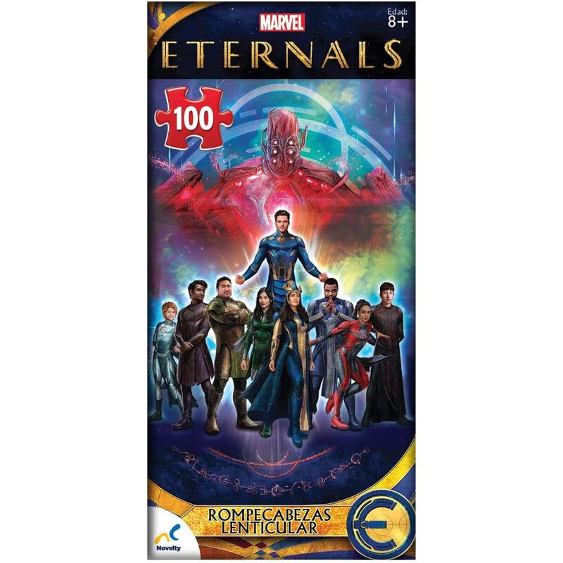 Rompecabezas The Eternals Torre Marvel 100 piez... image number null
