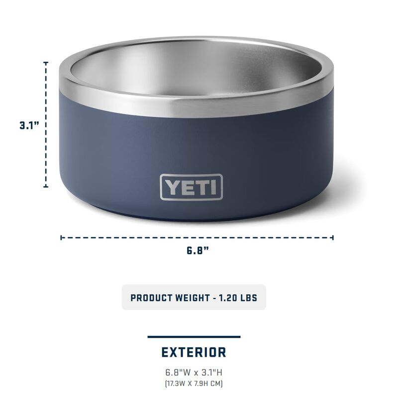 Cuenco Para Perros Yeti Boomer 4 De Acero Inoxi... image number null