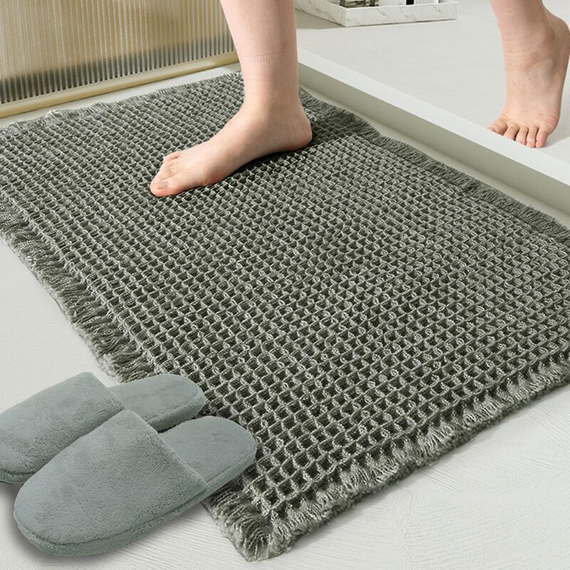 Tapete Zall 43x61 cm Verde Oscuro Superabsorben... image number null
