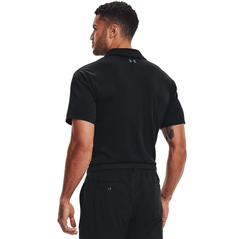 Polo Under Armour Ua Tech Para Hombre Negro Tal... image number null