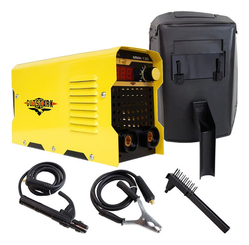 Soldadora Inverter 130a Electrodos Careta Cable... image number null