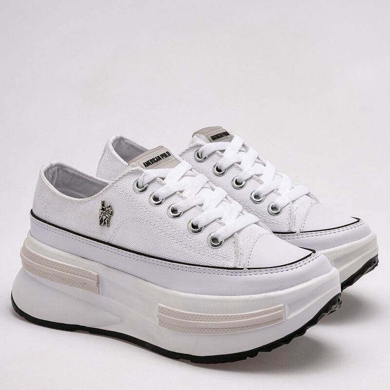 American Polo Tenis urbano para mujer blanco image number null