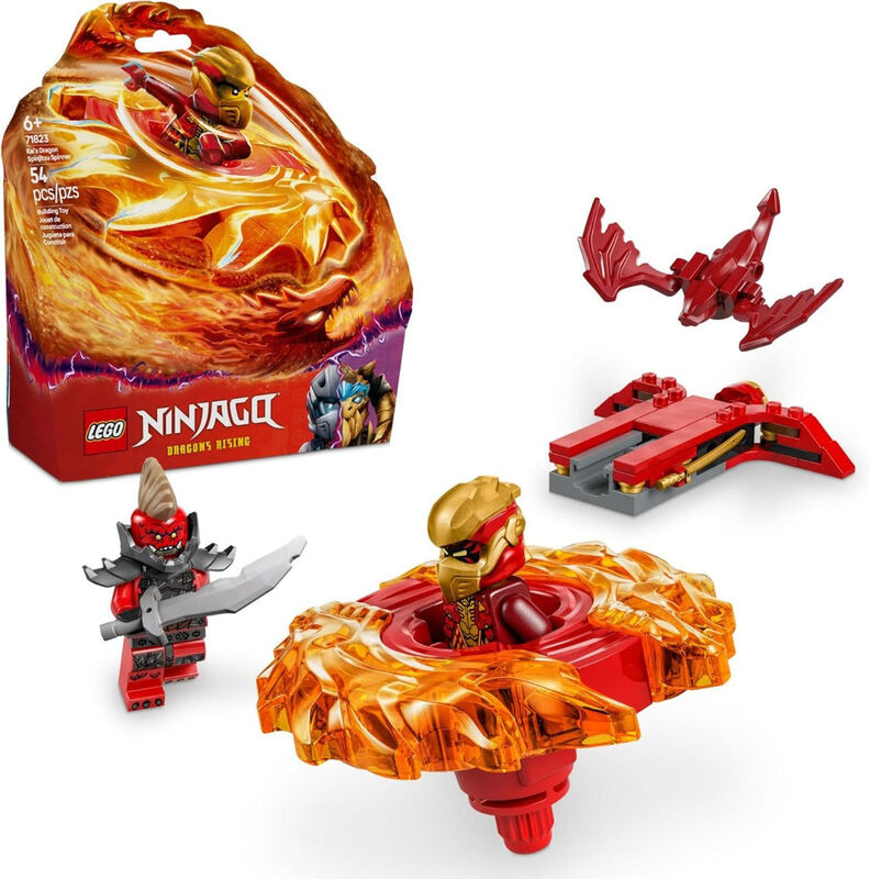 NINJAGO SPINNER DE SPINJITZU DEL DRAGÓN DE KAI ... image number null