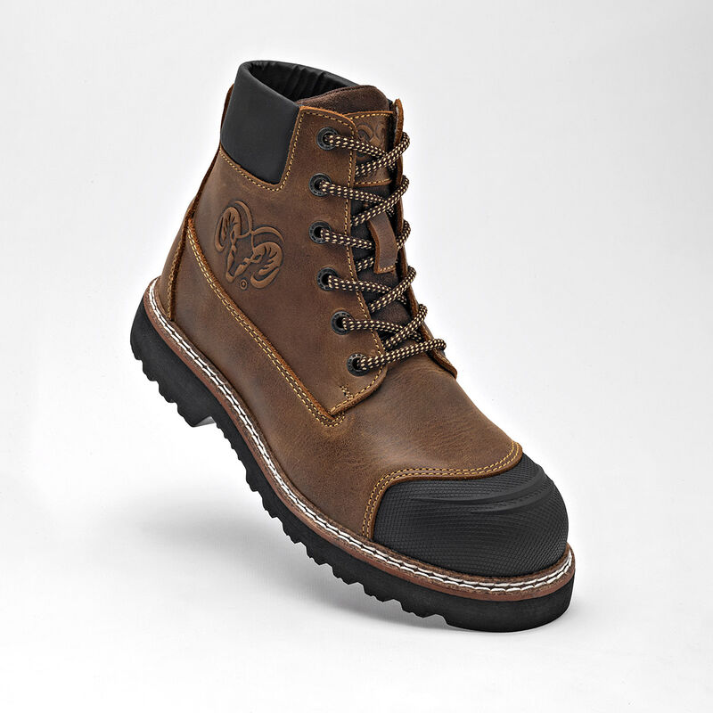Ram Bota De Piel Para Hombre Caf&eacute; Negro Cod 129... image number null