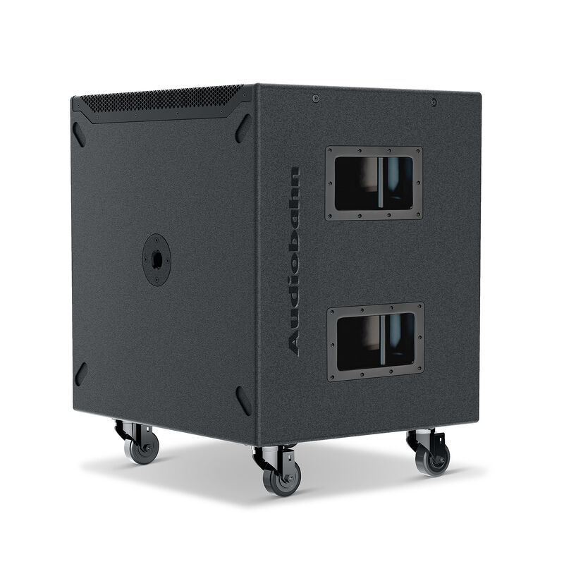 Subwoofer amplificado profesional de doble boci... image number null