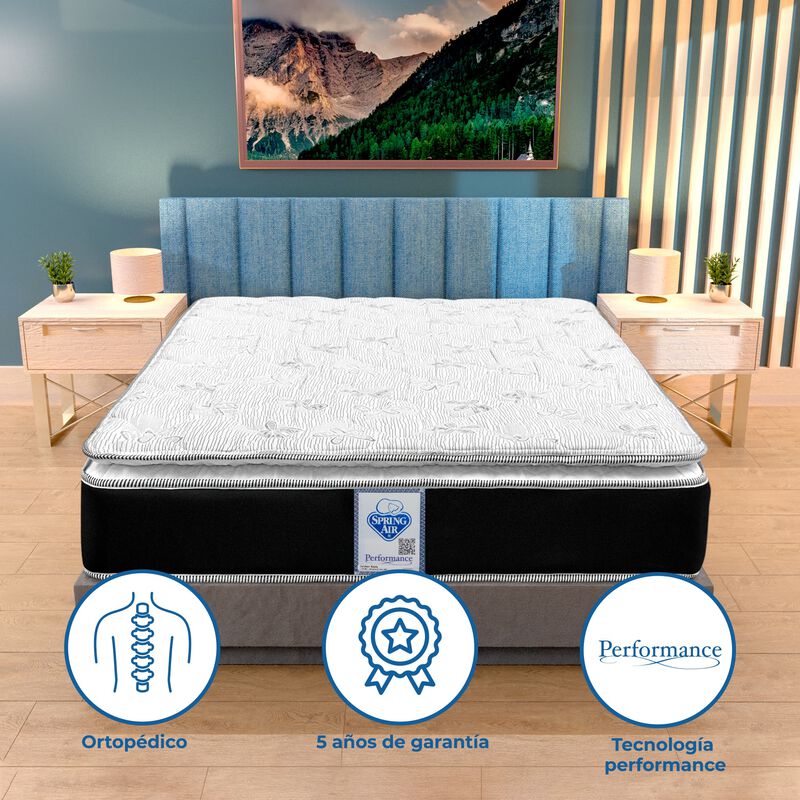 Colch&oacute;n Individual Ortop&eacute;dico Spring Air Kunis image number null