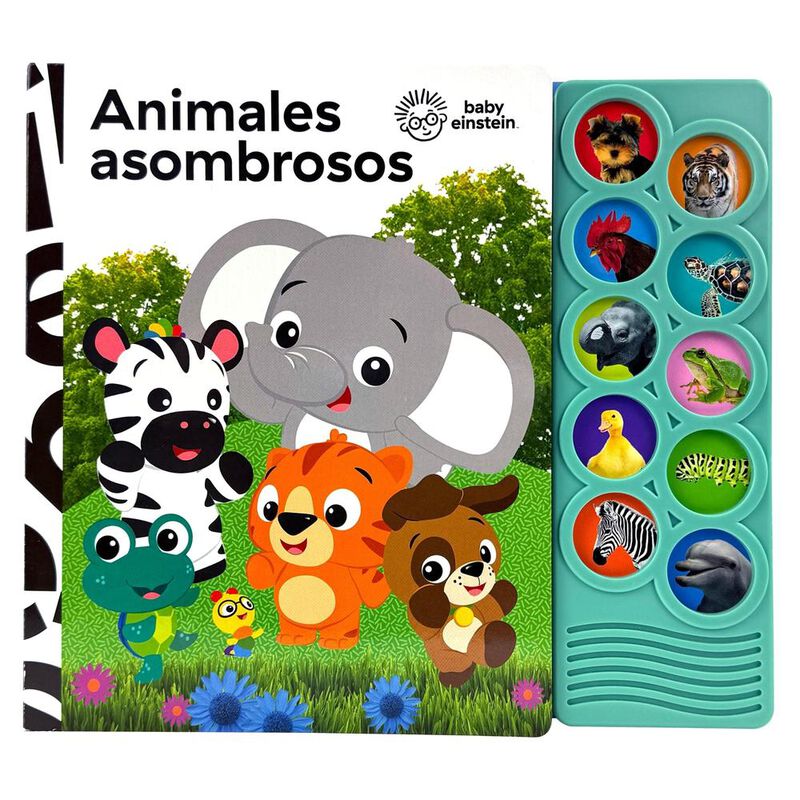 Baby Einstein Animales Asombrosos: Libro con 10... image number null