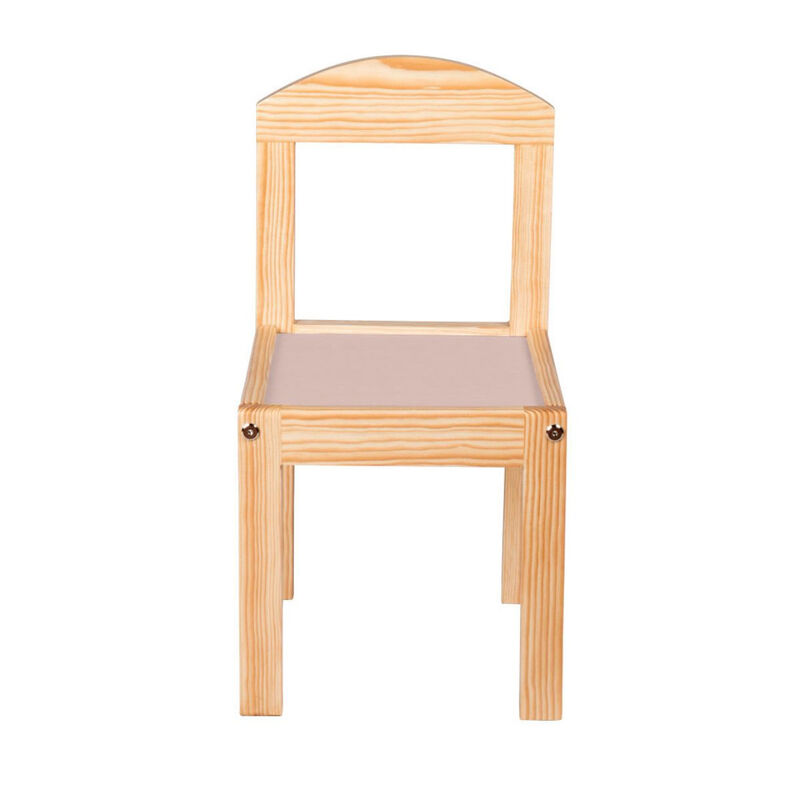 Silla Redondeada de Madera para Niños | Estilo ... image number null