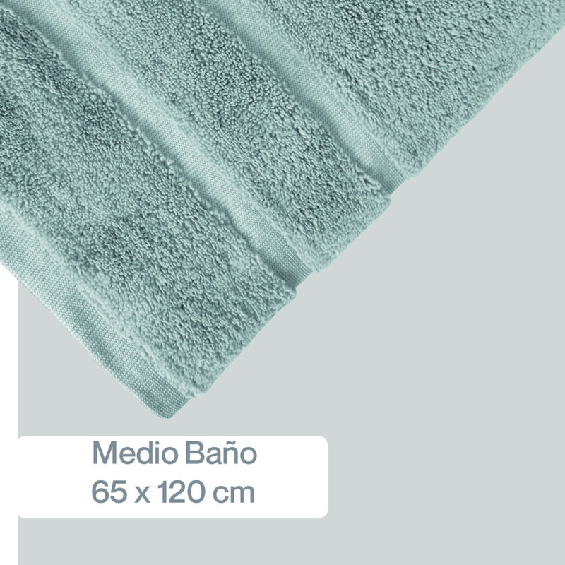 Toalla Medio Ba&ntilde;o Twist S&uacute;per Absorbente 65x120... image number null