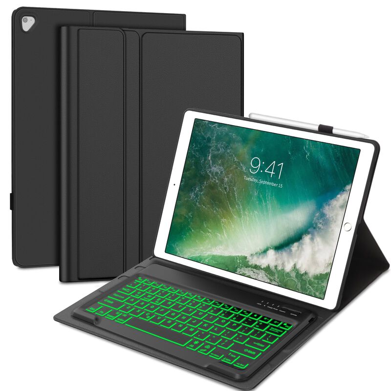 Funda Para Ipad Pro 12.9 Con Teclado Sengbirch ... image number null