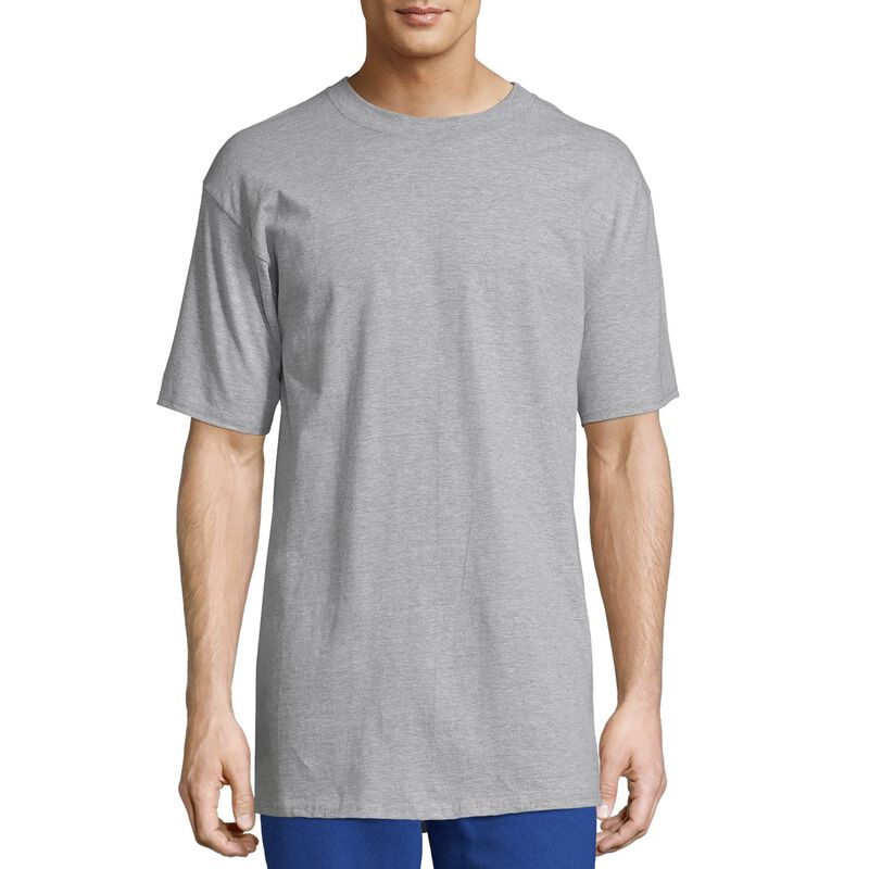 Camisetas Hanes Beefy Tall Acero Claro Talla Gr... image number null