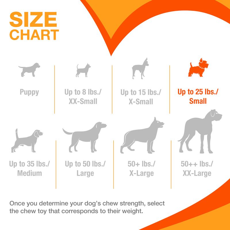 Juguete De Masticar Nylabone Wishbone Peque&ntilde;o S... image number null