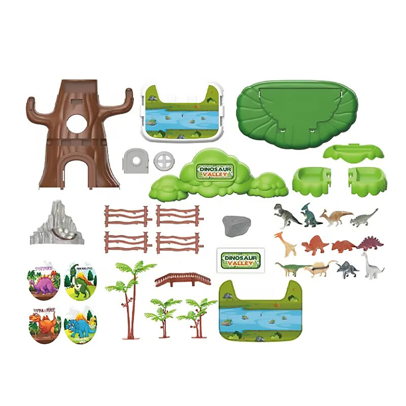 Casa Del &Aacute;rbol Con Dinosaurios 37 Piezas Dinosa... image number null