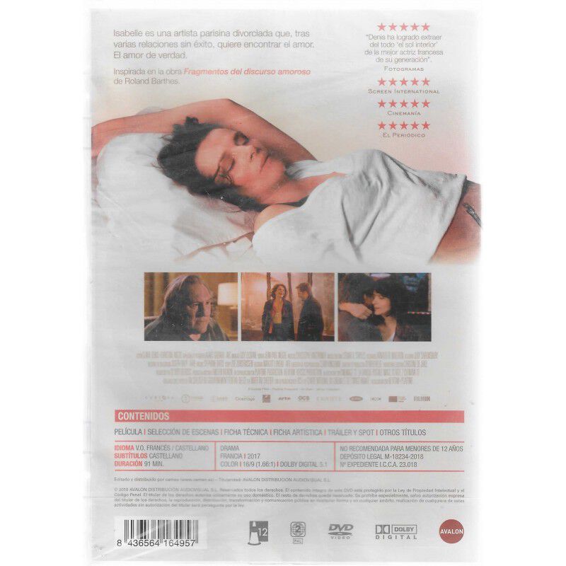Un sol interior [DVD] (2017) Un bello sol inter... image number null
