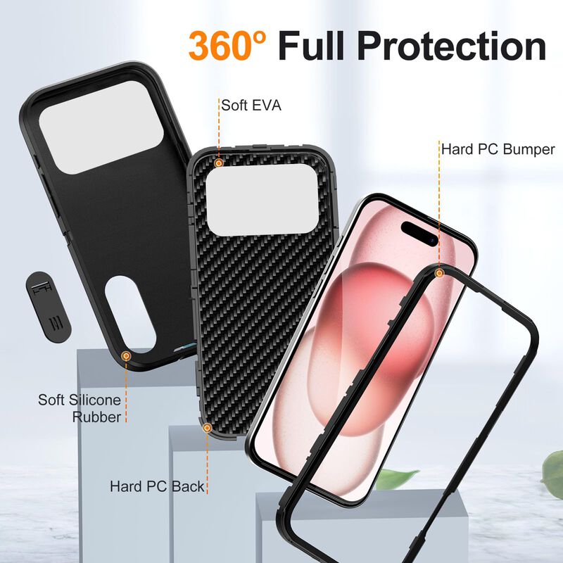 Funda BFUKVOU para iPhone 17 Pro Max 6.9" con S... image number null