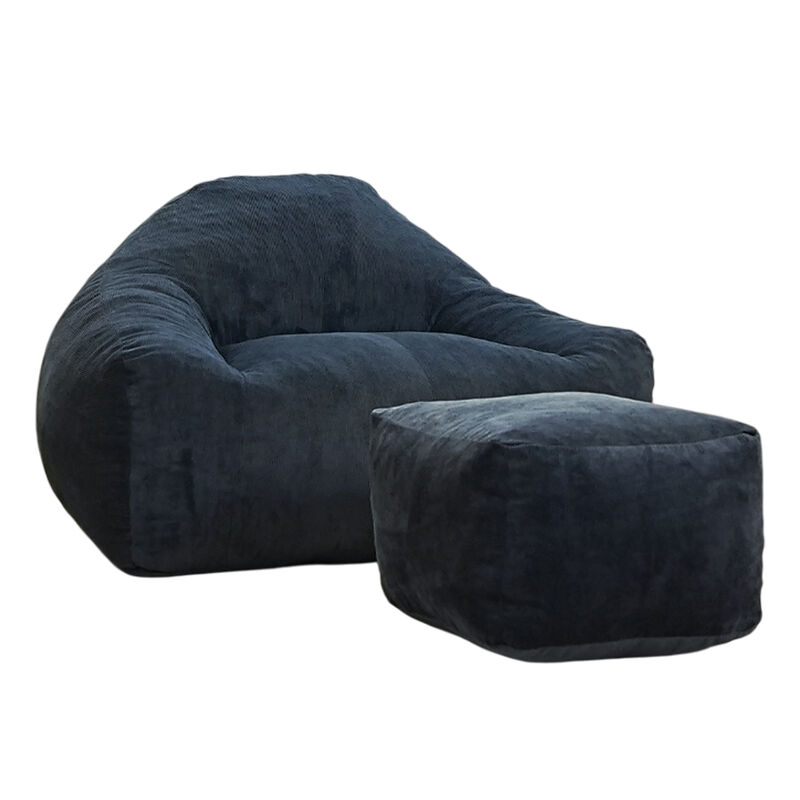 Sill&oacute;n Espuma Alta densidad LIKKA Navy Blue 1 p... image number null