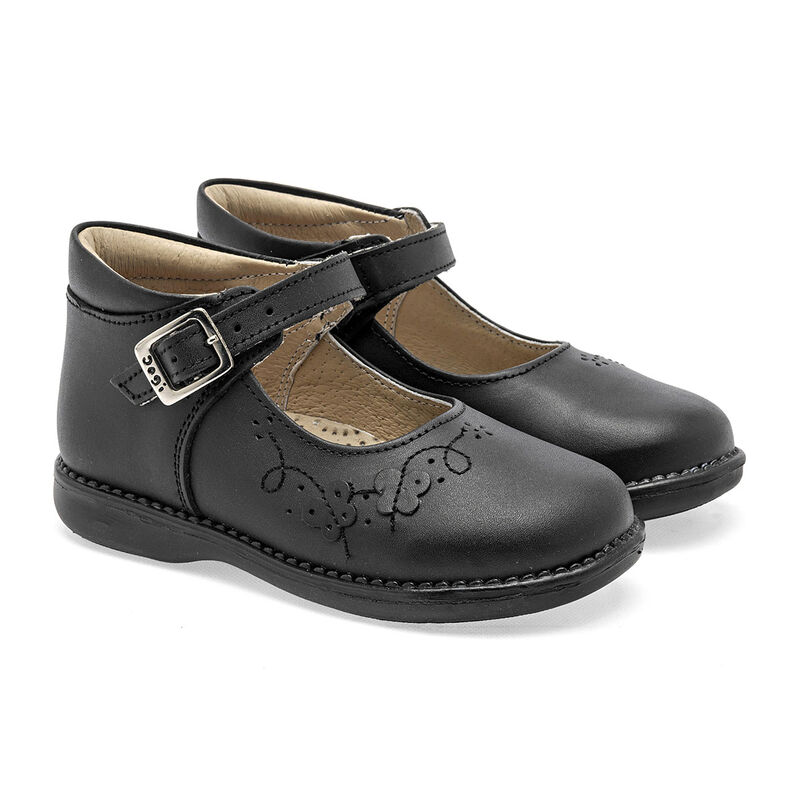Dogi Zapato Escolar Para Preescolar Ni&ntilde;a Negro ... image number null