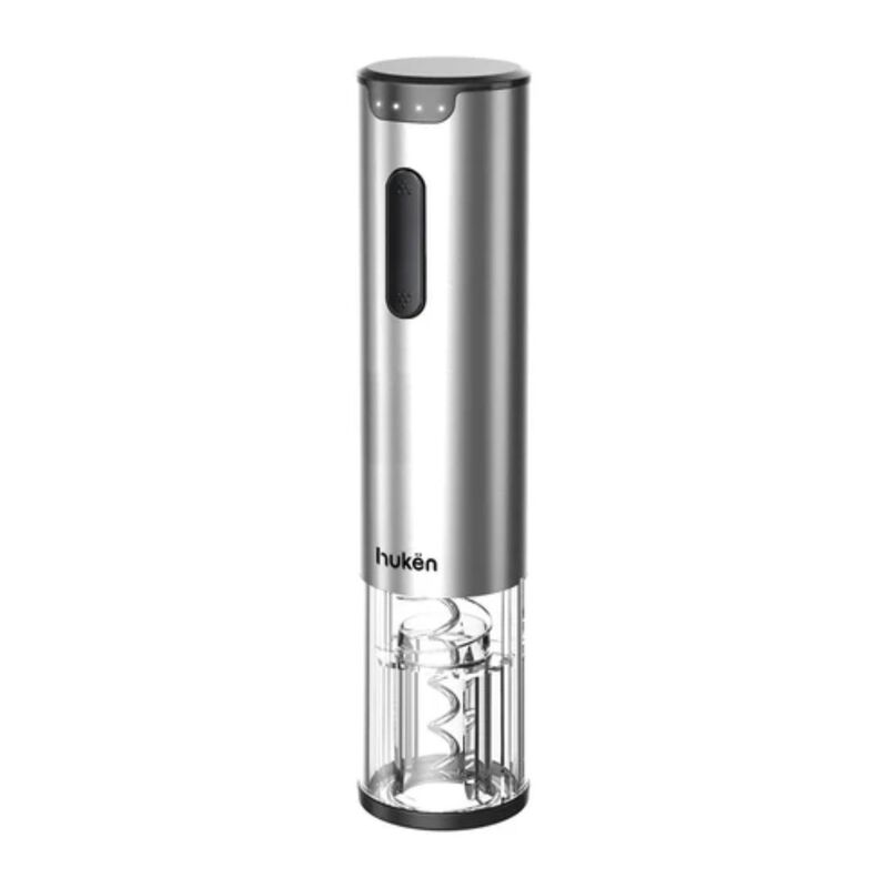 Descorchador El&eacute;ctrico Huken Premium Gris Hu-wo... image number null