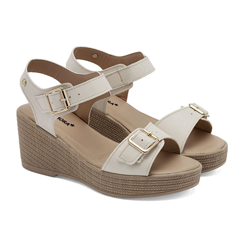 Moramora Sandalia Blanco Para Mujer 147579ce image number null