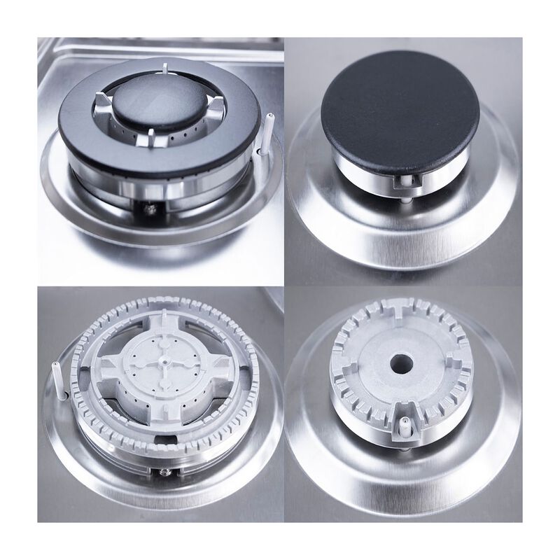 Parrilla Gas 4 Quemadores Acero Inox Hogar Empo... image number null