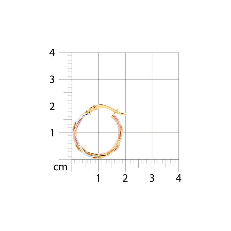 Arracadas 2Begold Florentino (15Mm Aprox) image number null