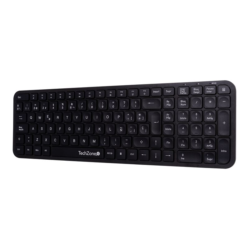 TechZone Kit Teclado Y Mouse Inalámbrico Techzo... image number null