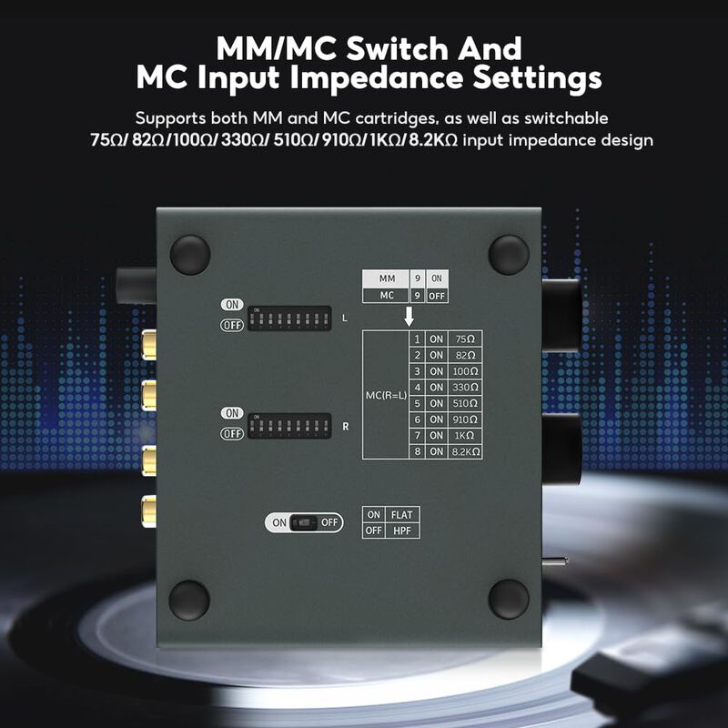 Preamplificador Phono Aiyima T3 Pro Mm/mc Riaa ... image number null