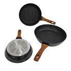 Set de 3 Sartenes con Revestimiento de Granito