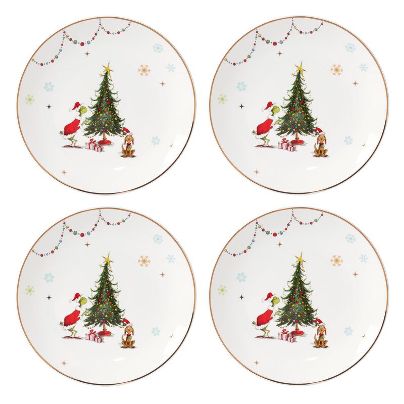 Plato De Cena Lenox 27 cm Grinchmas, Juego De 4 image number null