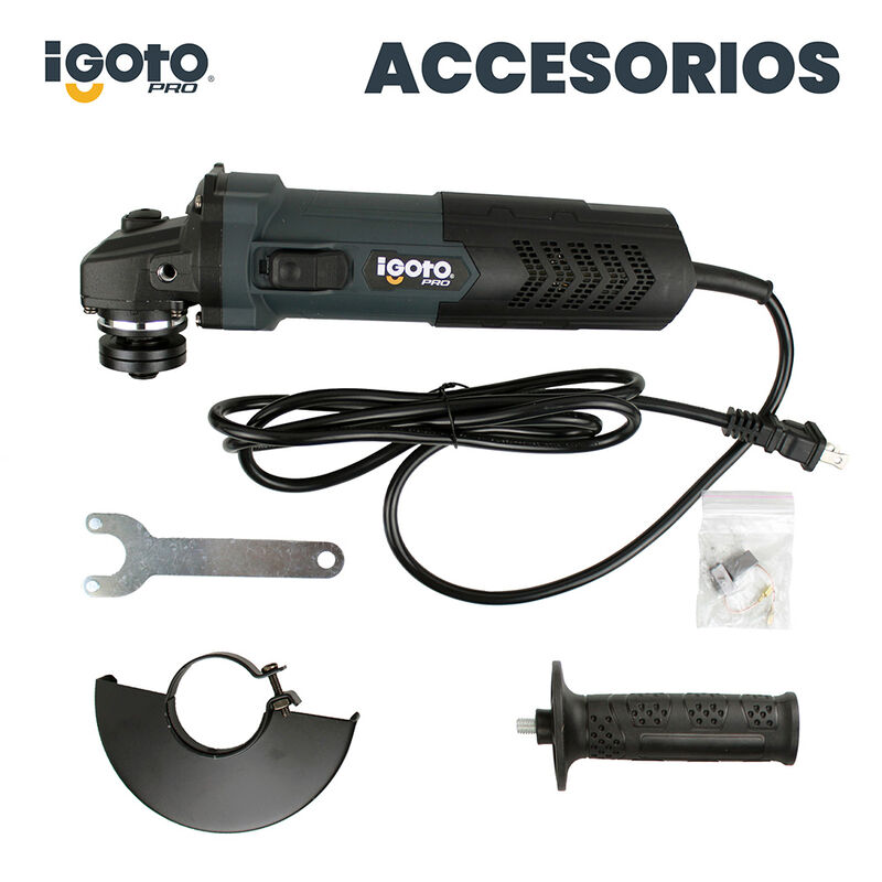 Esmeriladora Angular IGOTO PRO 800W HE1003 image number null