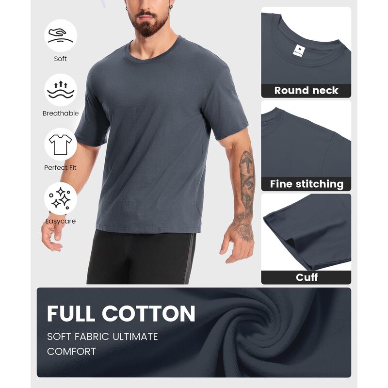 Camiseta Little Beauty Xl - Pack De 5, Algod&oacute;n,... image number null