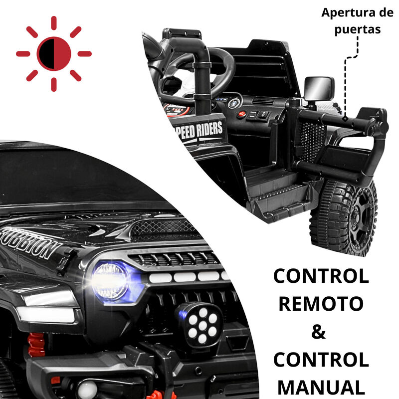 Montable Electrico Camioneta Para Ni&ntilde;os Control... image number null