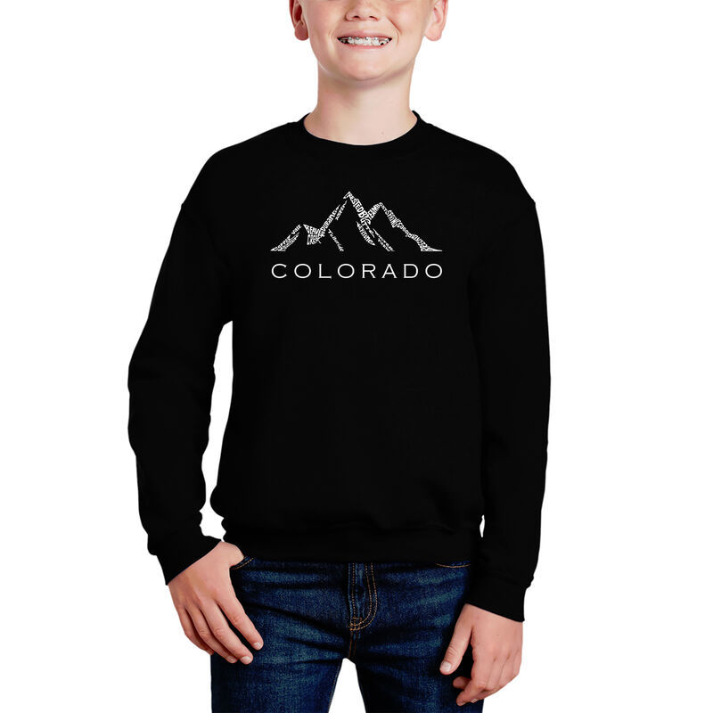 Sudadera De Cuello Redondo Word Art Para Ni&ntilde;o -... image number null