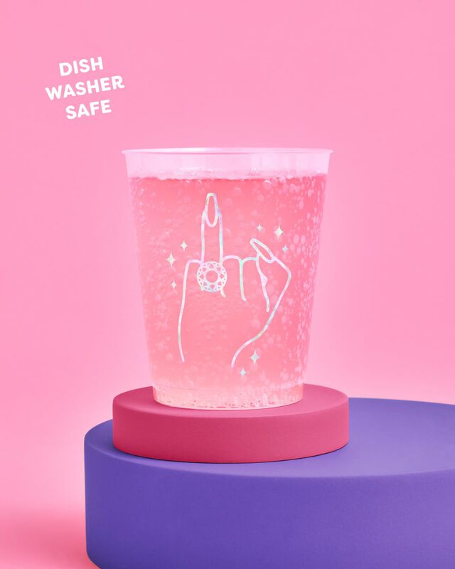Vasos De Bebida Xo, Fetti 16 Uds Reutilizables ... image number null