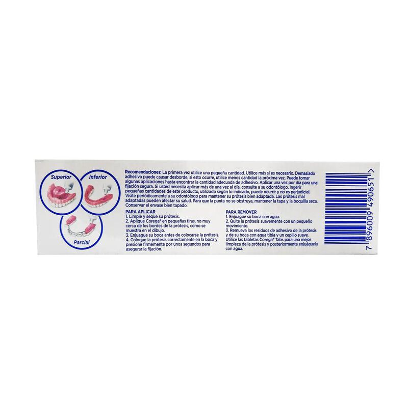 Adhesivo Corega Ultra Sin Sabor - 40 Gramos image number null