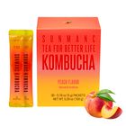 Polvo De Kombucha Sunmanc De Durazno &ndash; 30 Paquetes, 0 g De Az&uacute;car