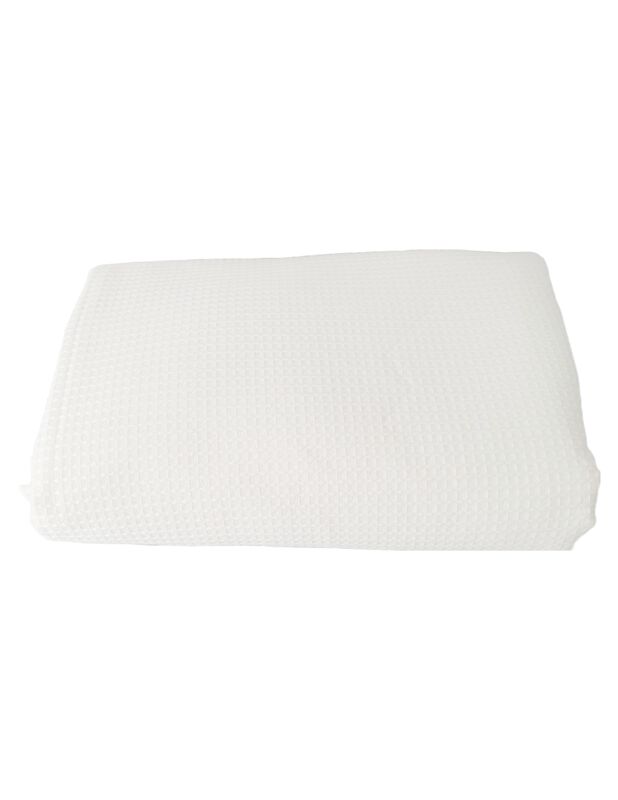 Colcha Waffle Color Hueso Estilo Hotel Queen Si... image number null