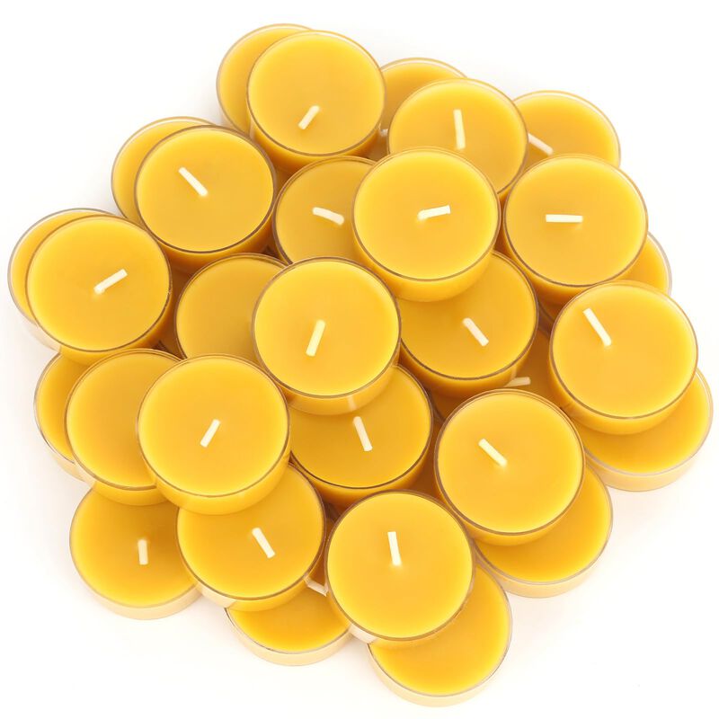 Velas De Cera De Abeja Capaniel, 36 Paquetes, 4... image number null