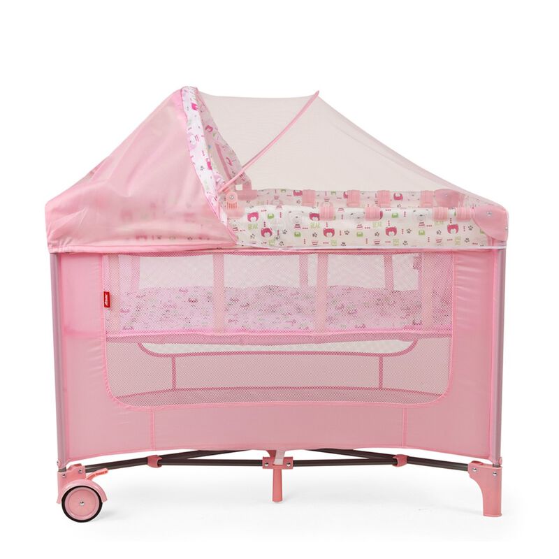 Cuna Corral D'Bebé Rest Rosa image number null