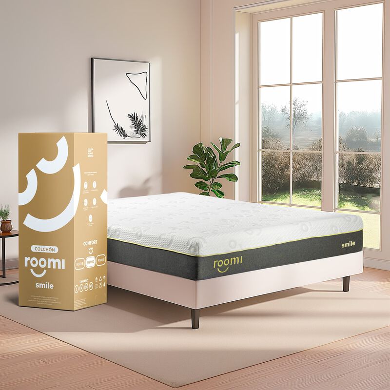 Colchón Individual En Caja de Memory Foam Roomi... image number null