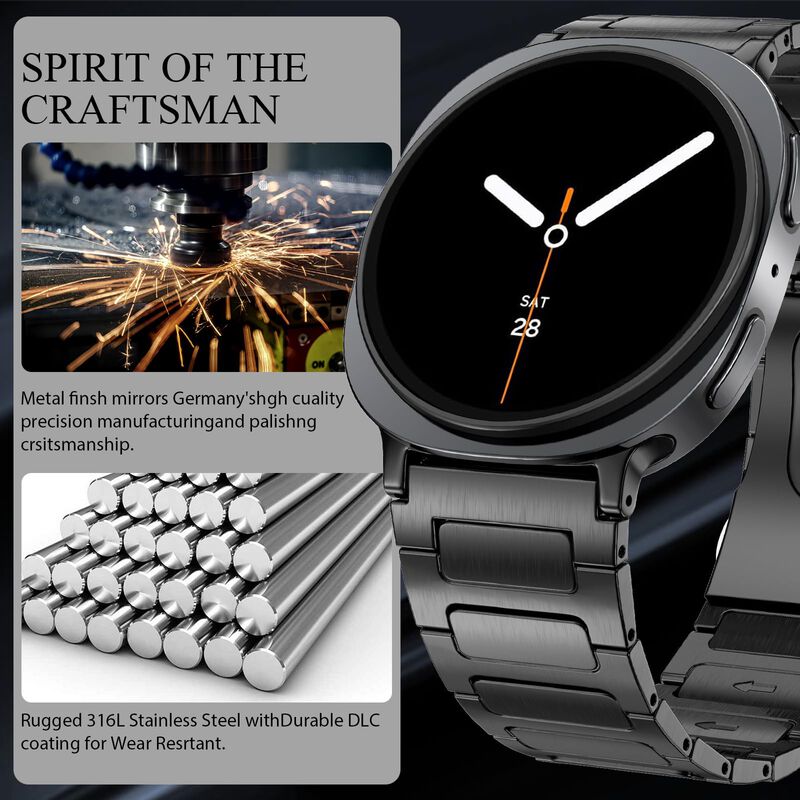 Correa Met&aacute;lica Para Samsung Galaxy Watch 8 Cla... image number null